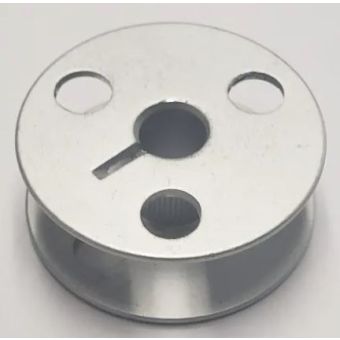 JUKI 21334800 ALUMINUM BOBBIN WITH KNURL