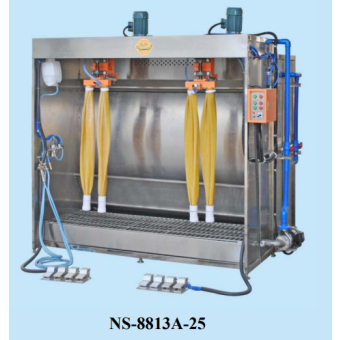 Ngaishing Industrial NS -8813A-25 Water Curtain Chemical Spray Cabinet with Double Mannequin