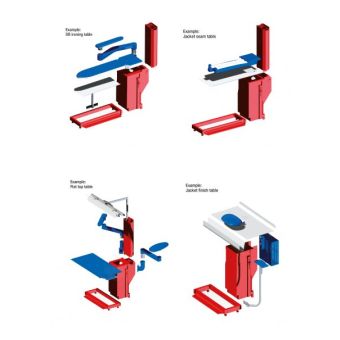 VEIT Building Block System for Ironing Tables