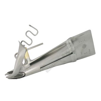 NGAISHING F404 RIGHT ANGLE BINDER WITH PIPING- LOOSE BOTTOM