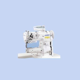 Cylinder-bed, 1-needle, Unison-feed, Lockstitch Machine with Vertical-axis Hook