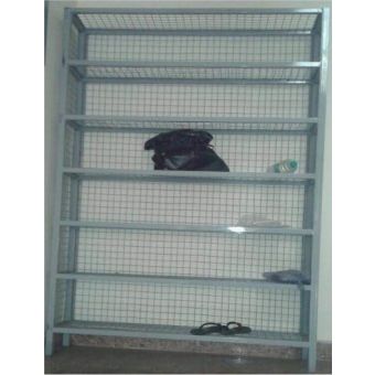 Lunch Box / Shoe Rack for Workers – Heavy Duty Storage Solution