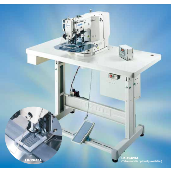 JUKI LK-1940 Series – Computer-Controlled Shape-Tacking Machines (Full-Rotary 3-Fold Capacity Hook | Sewing Area: 60 × 100 mm)
