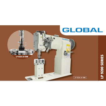 Global LP 9200 Series – Postbed Walking Foot Machines (Models: LP 9225 LH-L, LP 9225 LH-R, LP 9226 LH, LP 9226 LH-SNB)